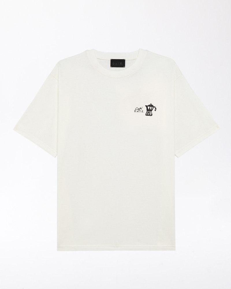 D.A.T.E.: T-SHIRT CAFE IVORY