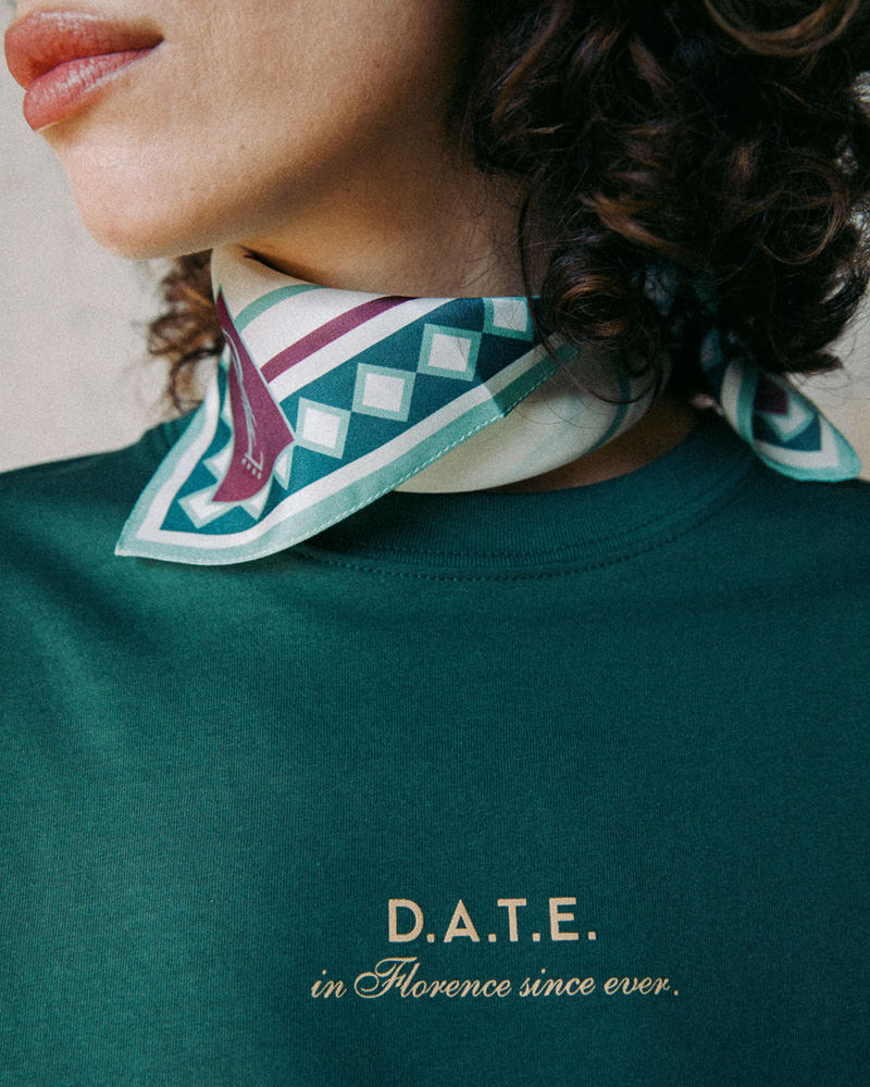 DATE T-SHIRT DATE FLORENCE GREEN