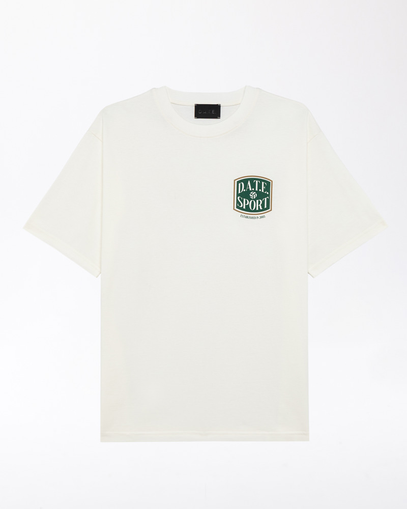D.A.T.E.: T-SHIRT DATE SPORT IVORY