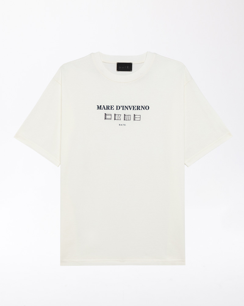 DATE T-SHIRT MARE D'INVERNO IVORY