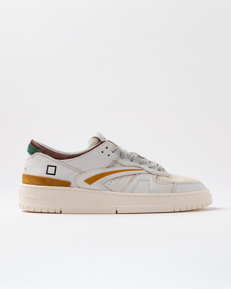 DATE TORNEO COLORED WHITE-MUSTARD