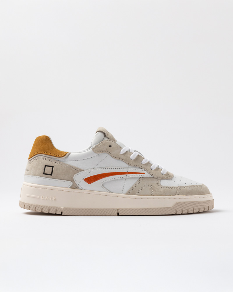 DATE TORNEO PURE CALF WHITE-YELLOW