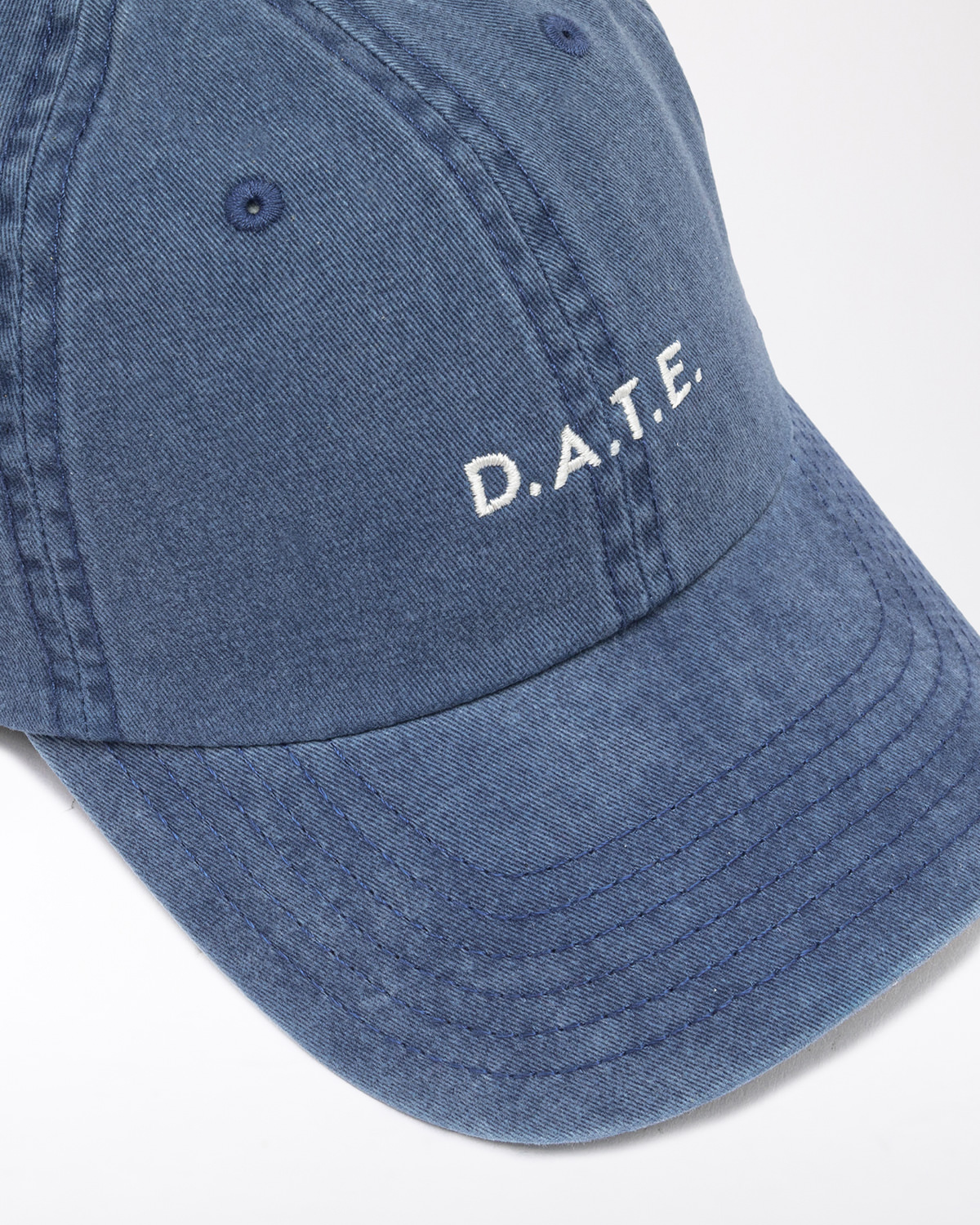 D.A.T.E.: BASEBALL CAP BASIC BLUE