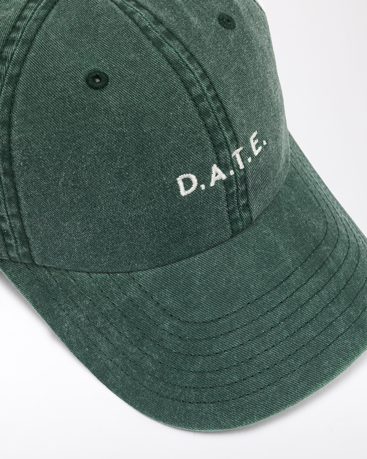D.A.T.E.: BASEBALL CAP BASIC GREEN