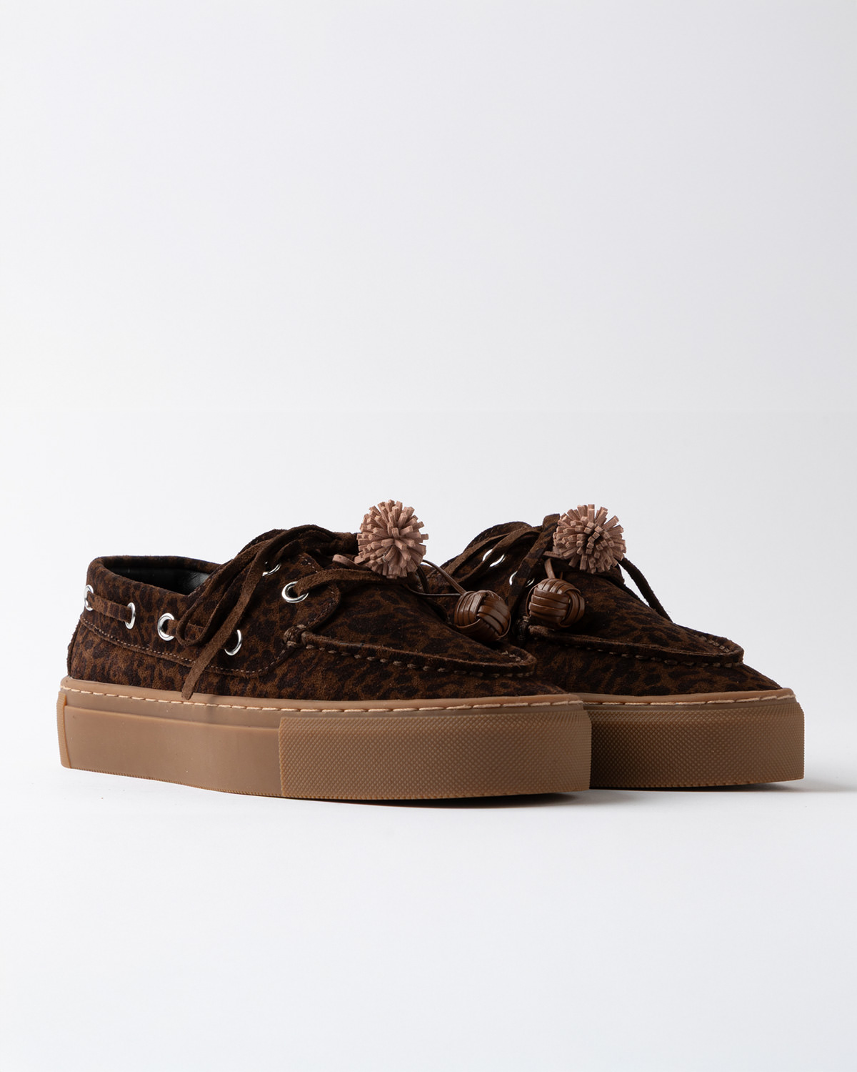 D.A.T.E.: CALETTA SUEDE LEOPARD