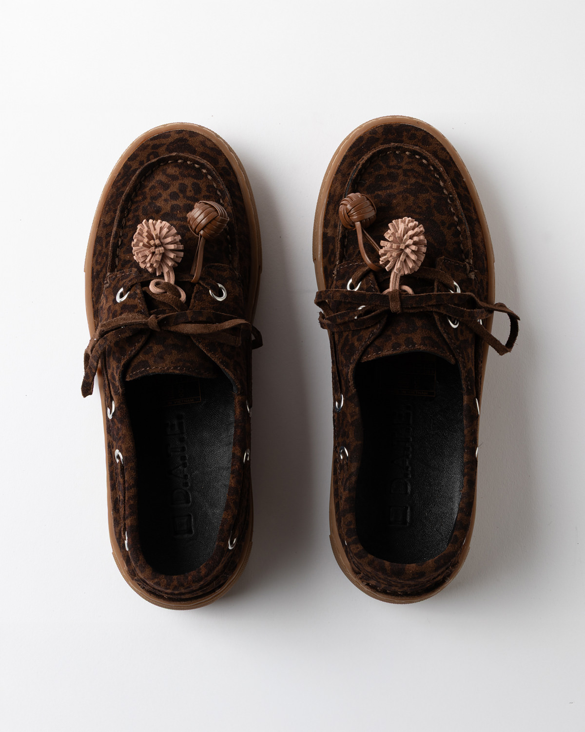 D.A.T.E.: CALETTA SUEDE LEOPARD