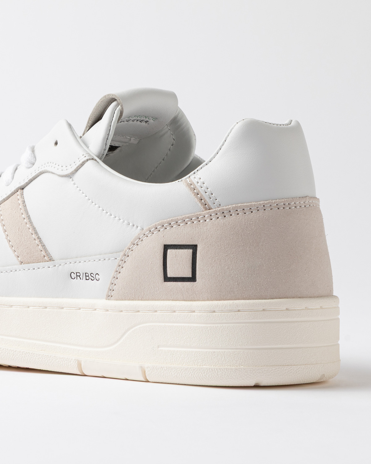 D.A.T.E.: COURT 2.0 BASIC WHITE-BEIGE