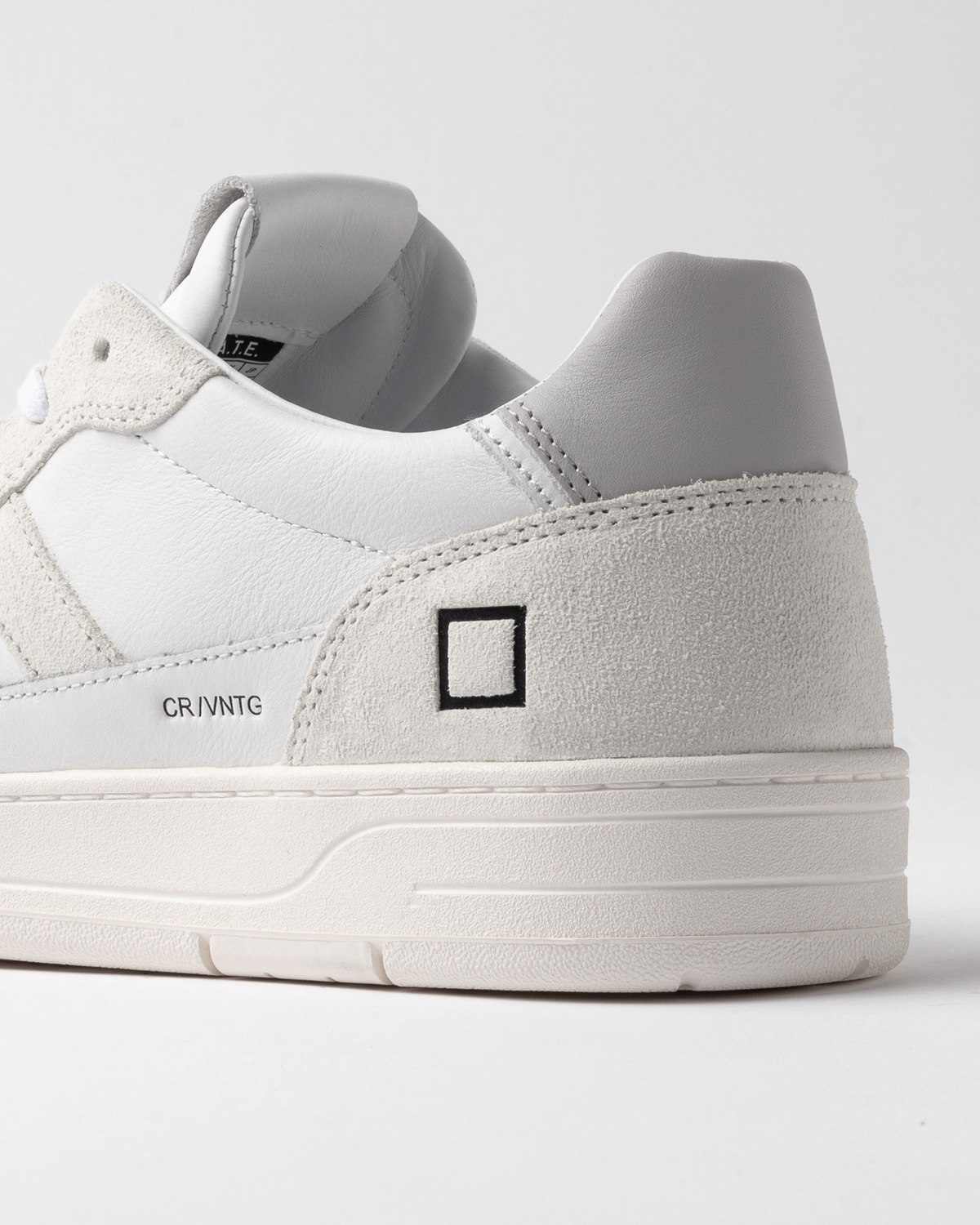 D.A.T.E.: COURT 2.0 VINTAGE CALF WHITE