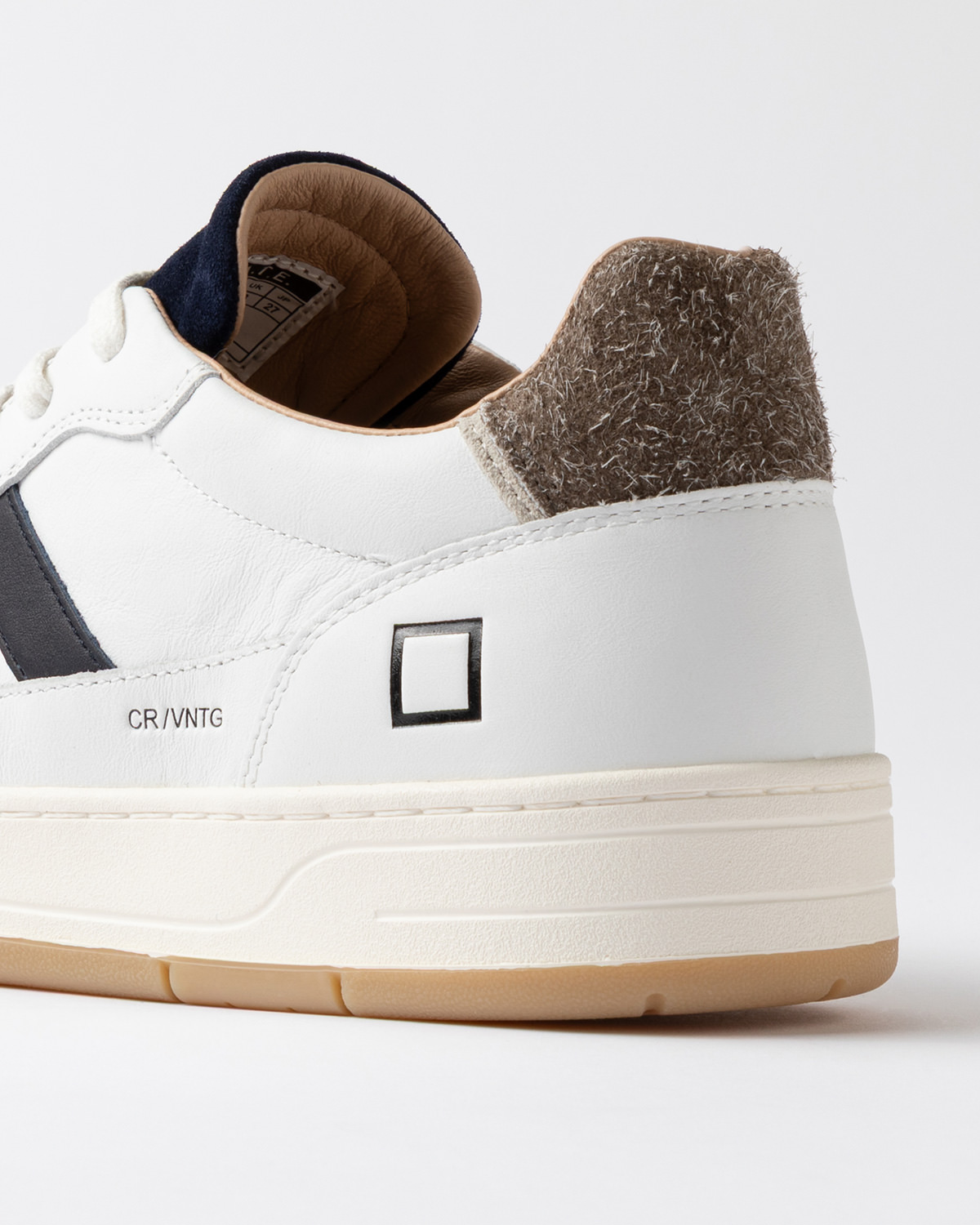 D.A.T.E.: COURT 2.0 VINTAGE WHITE-BROWN