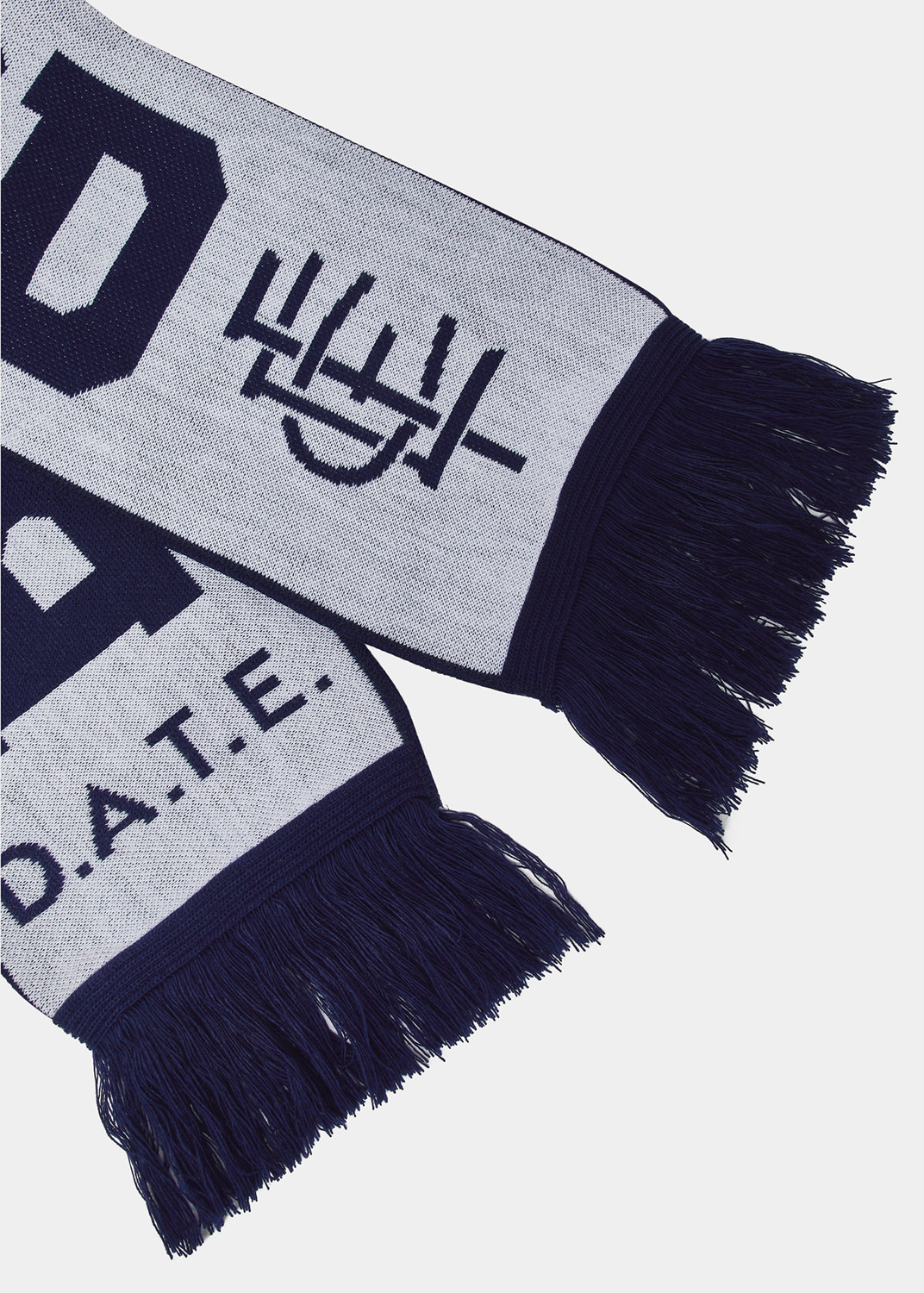D.A.T.E.: SCARF EMPOLI WHITE-BLUE