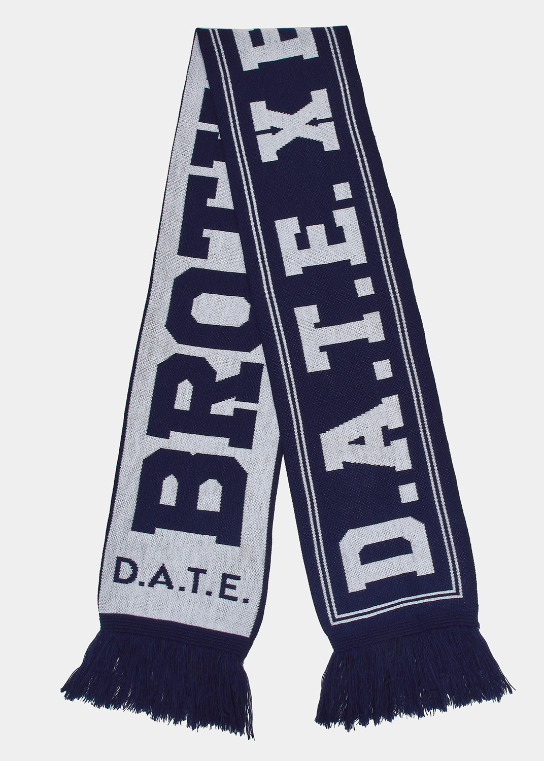 D.A.T.E.: SCARF EMPOLI WHITE-BLUE