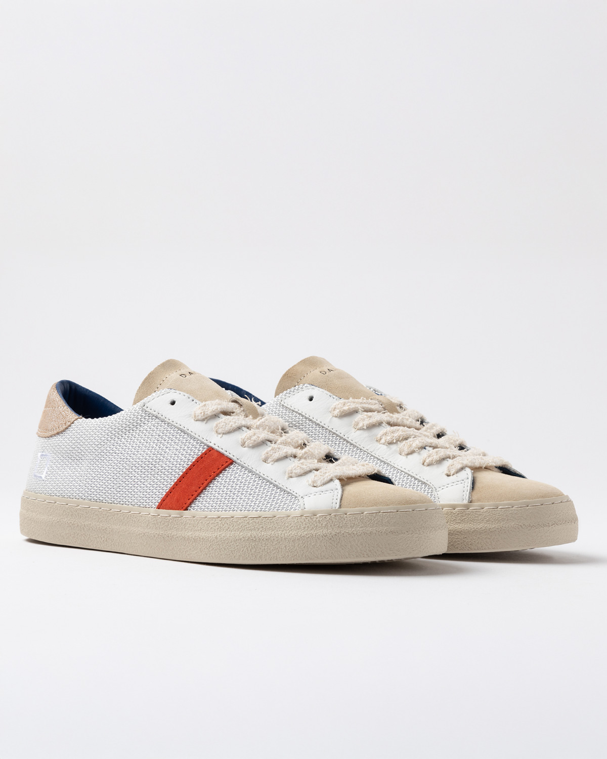 D.A.T.E.: HILL LOW ARGEGNO WHITE-ORANGE