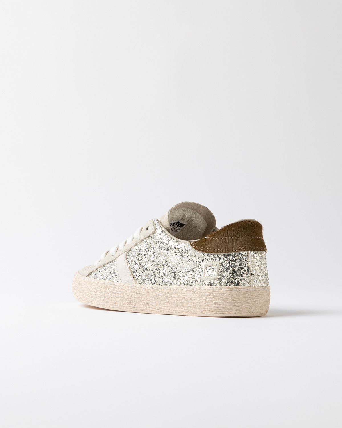 D.A.T.E.: HILL LOW GLITTER PLATINUM
