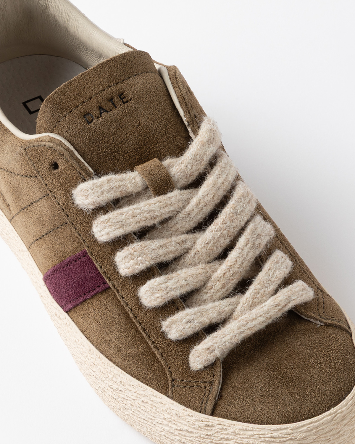 D.A.T.E.: HILL LOW SUEDE ARMY