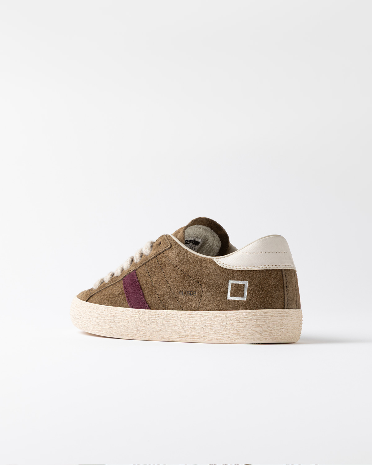 D.A.T.E.: HILL LOW SUEDE ARMY