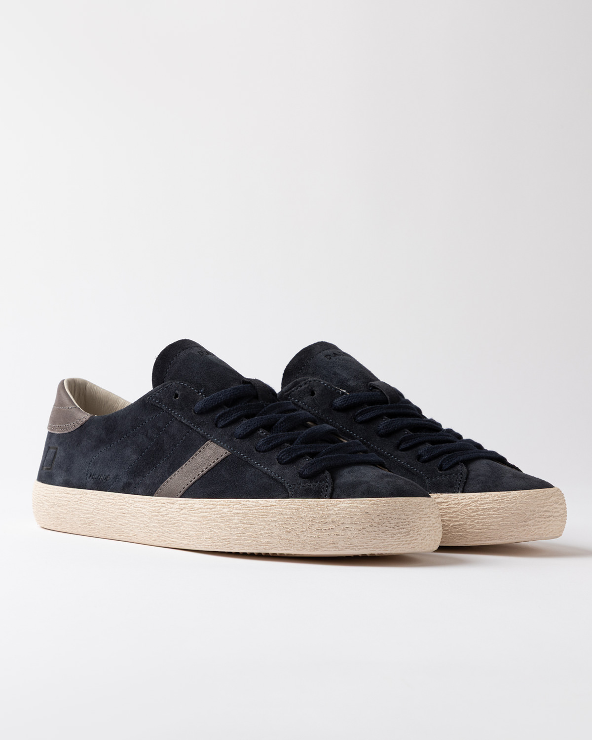D.A.T.E.: HILL LOW SUEDE BLUE