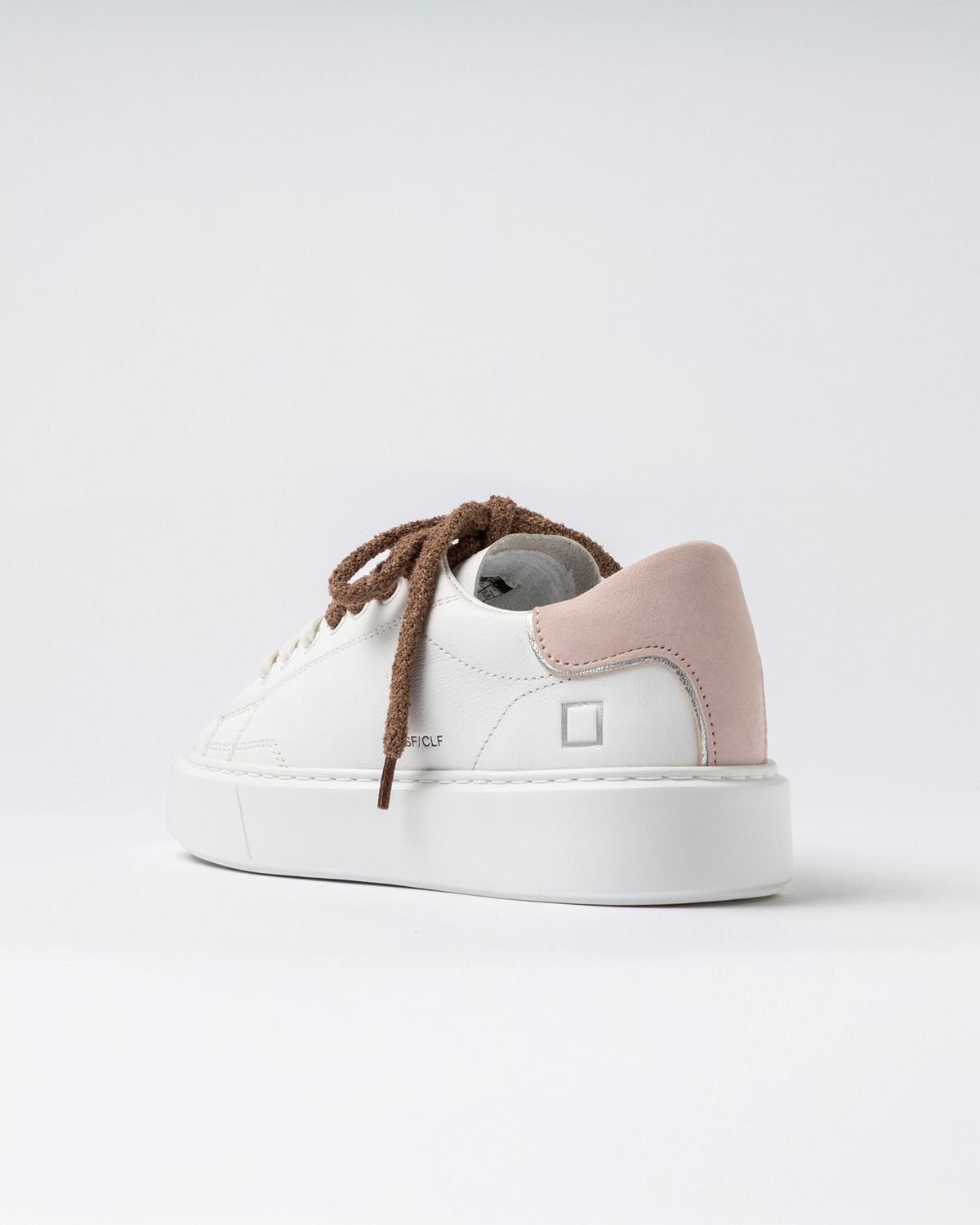 D.A.T.E.: SFERA CALF WHITE-PINK