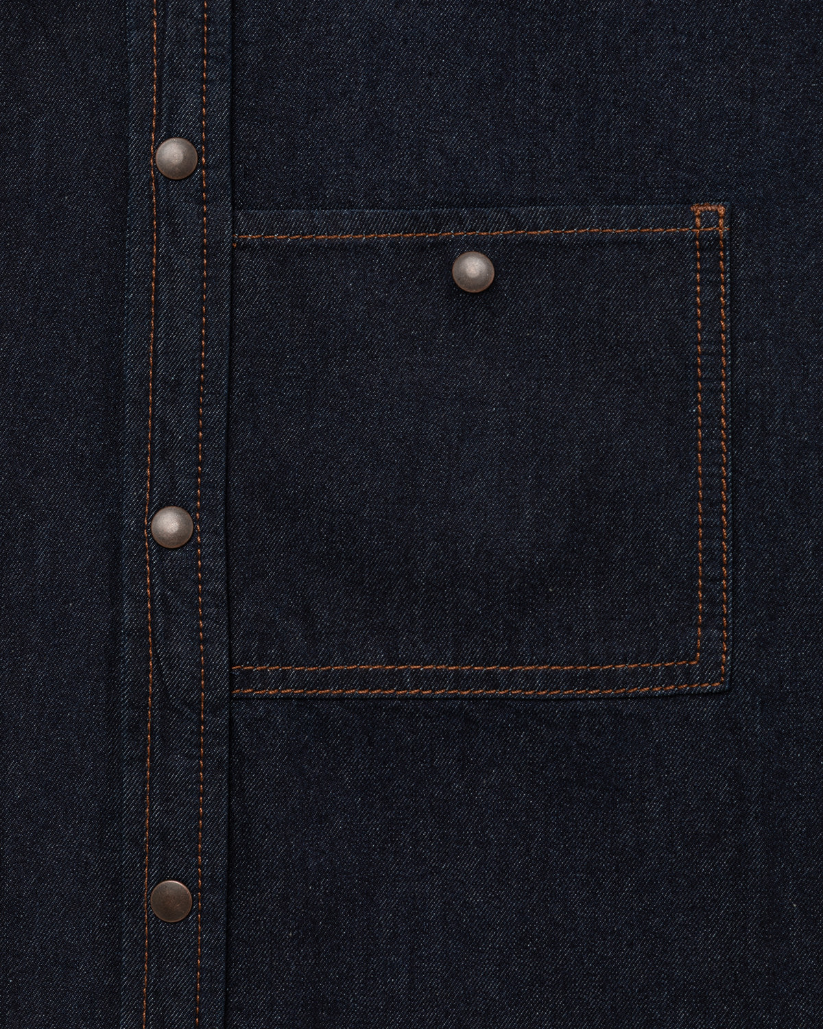 D.A.T.E.: SHIRT DENIM BLUE