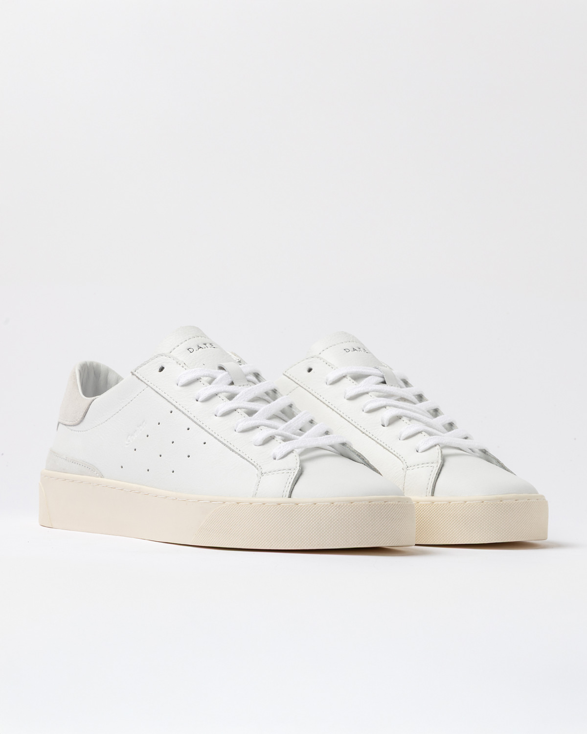 D.A.T.E.: SONICA CALF WHITE