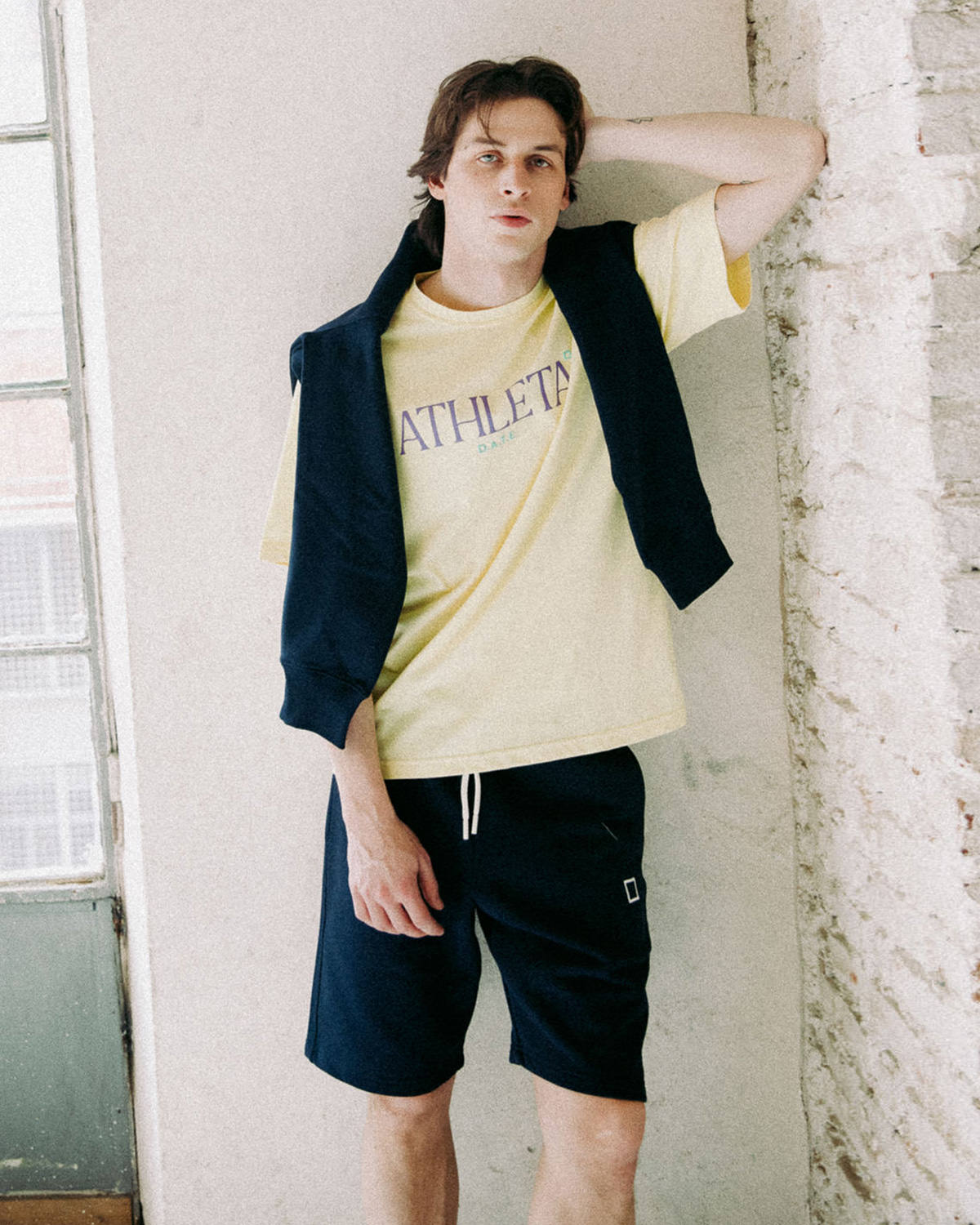 D.A.T.E.: T-SHIRT ATHLETA YELLOW