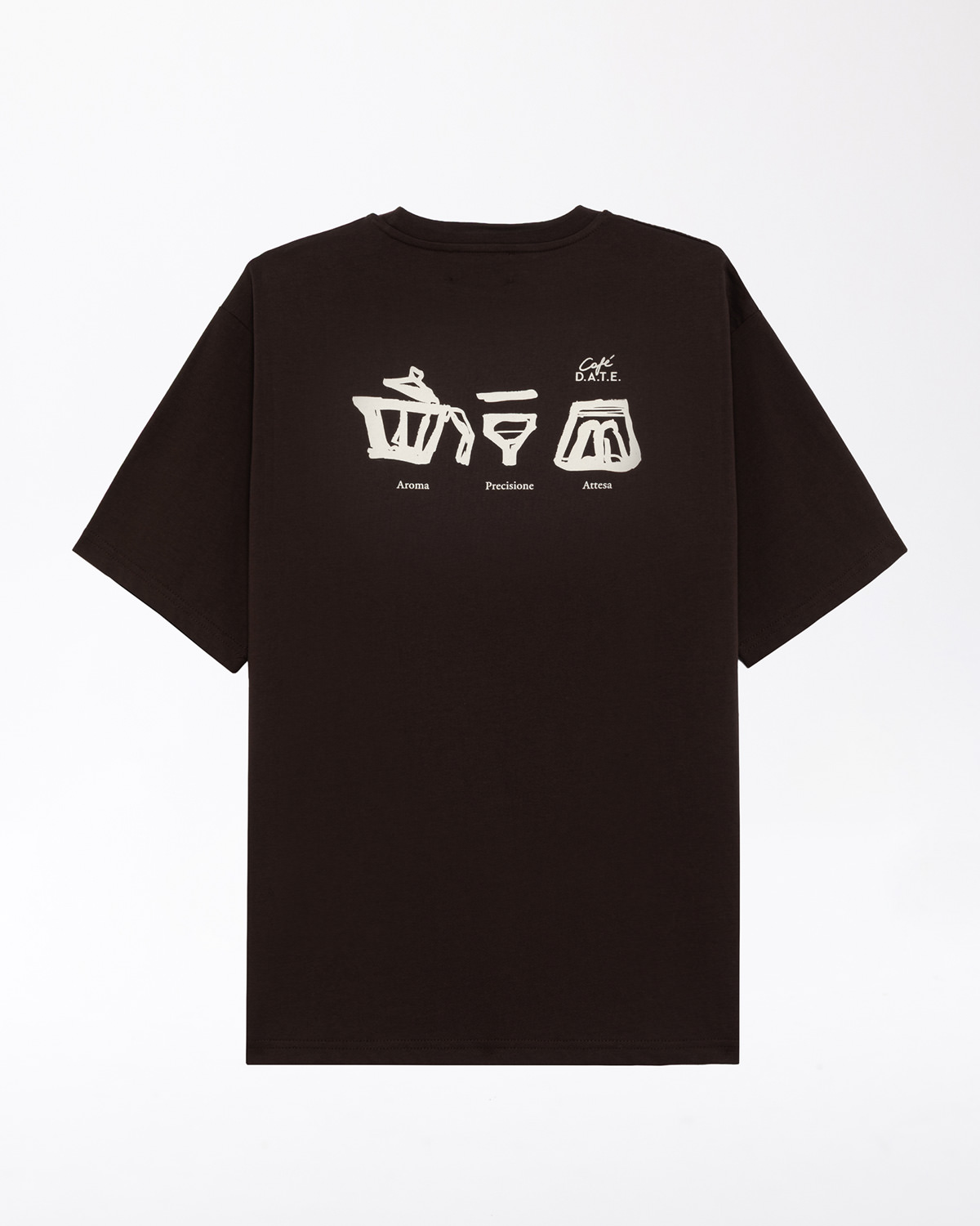 D.A.T.E.: T-SHIRT CAFE BROWN