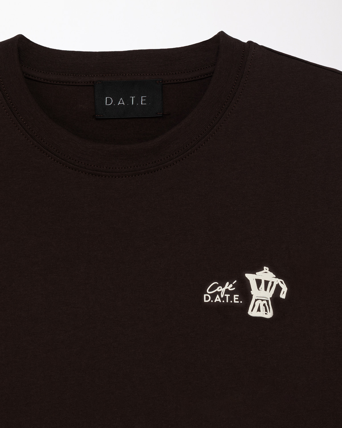 D.A.T.E.: T-SHIRT CAFE BROWN