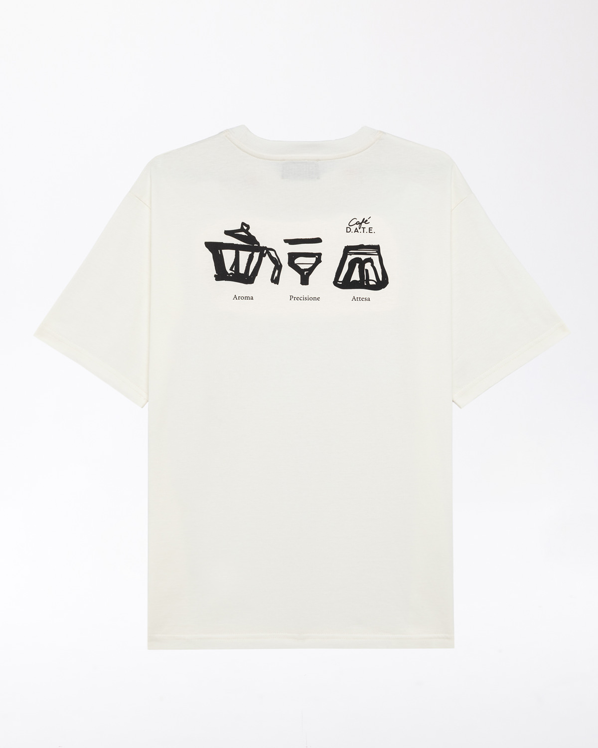 D.A.T.E.: T-SHIRT CAFE IVORY