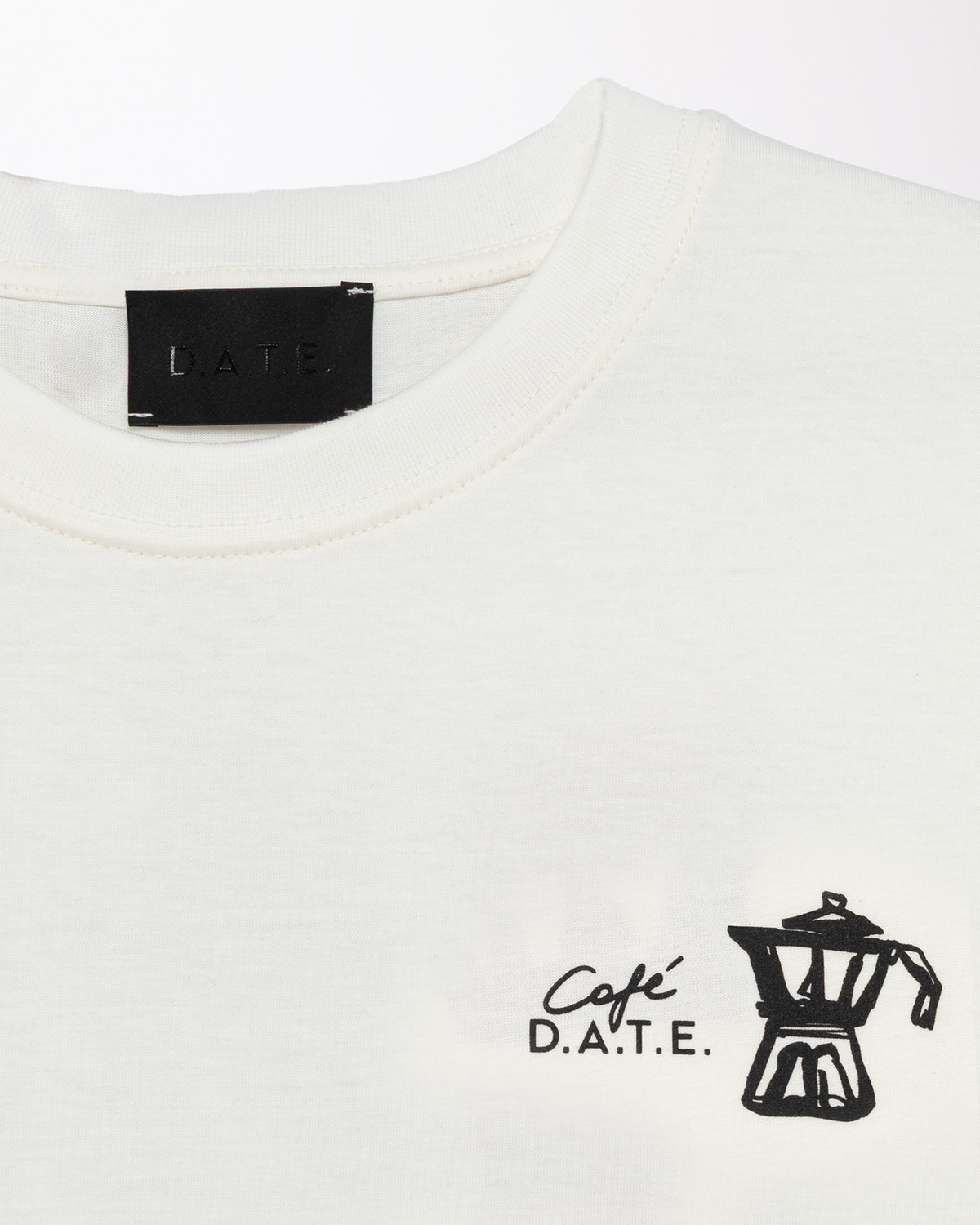 D.A.T.E.: T-SHIRT CAFE IVORY