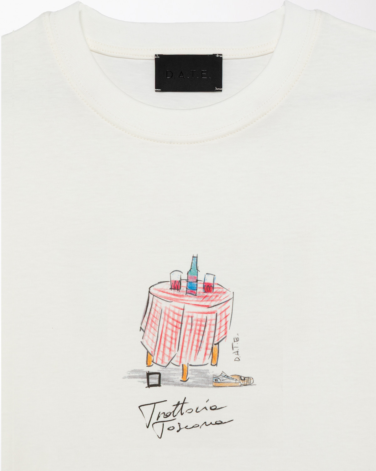 D.A.T.E.: T-SHIRT TRATTORIA IVORY