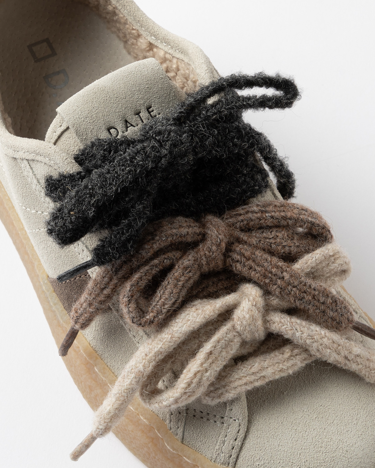D.A.T.E.: TENDER SUEDE IVORY