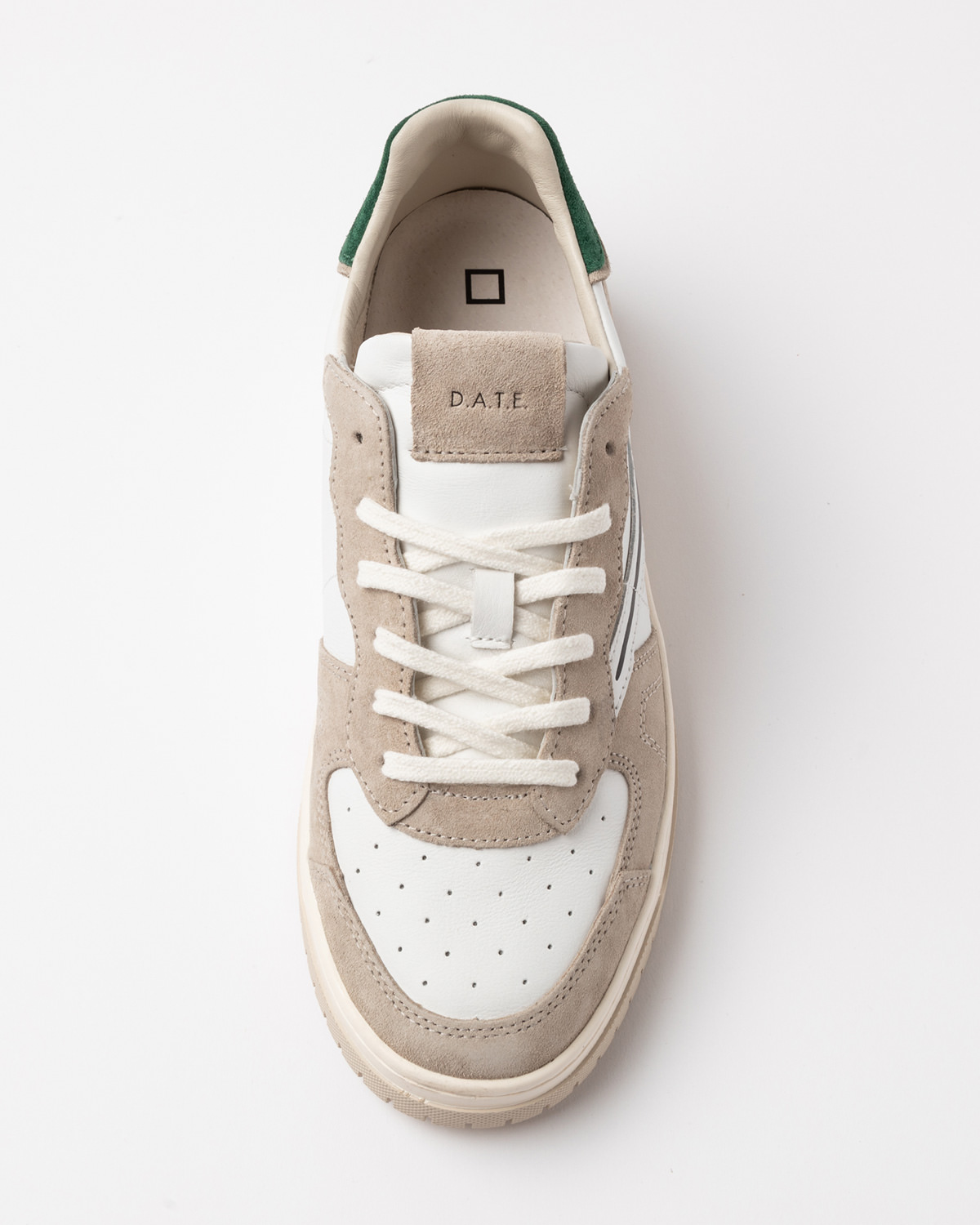 D.A.T.E.: TORNEO PURE CALF WHITE-GREEN