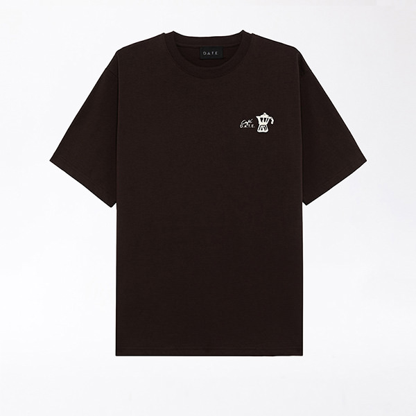 T-SHIRT CAFE BROWN
